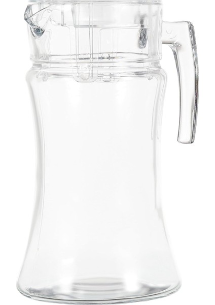 Azur Şeffaf Akrilik Kapaklı Sürahi - Tekli - 1400CC