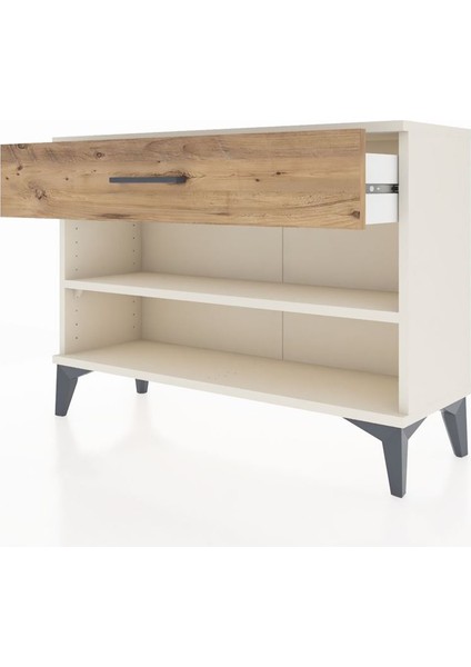 Arges Şifonyer Tek Raflı Tek Çekmeceli 88X30X64 Aytaşı-Çam fırsatları