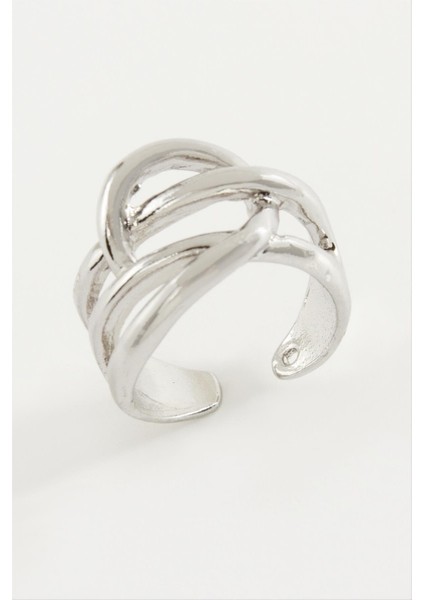 Oval Metal Yüzük
