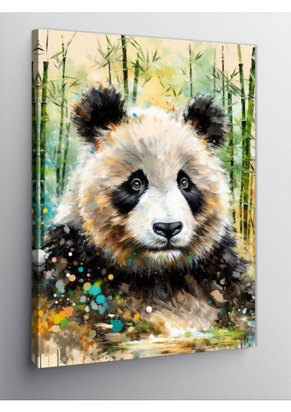 Kanvas Tablo Sevimli Panda 100 x 140 CNVSDKEY-125957-100-140