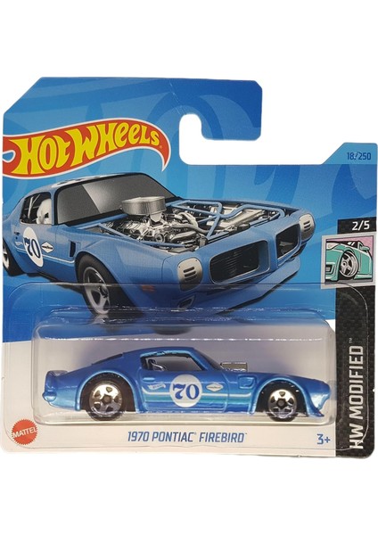 - 1970 Pontiac Firebird - Hw Modified 2/5 - HKH83 - Short Card - Good - Gm - 2023