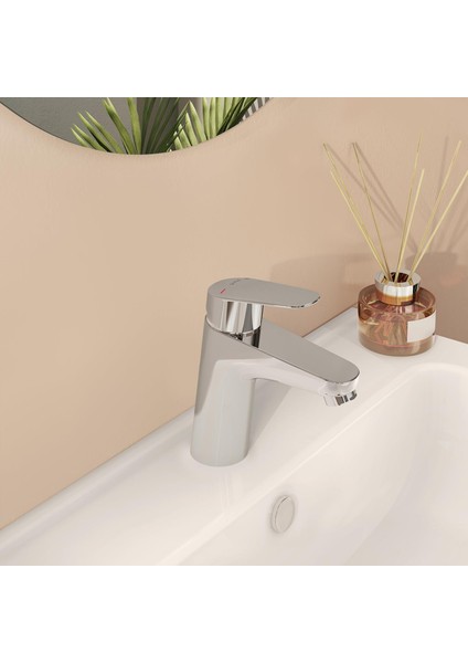 Shift T10 A43715 Lavabo Bataryası, Krom