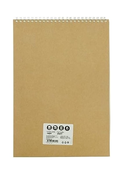 Bloknot, A4, 80 Yaprak, Çizgili, Karton Kapak, Spiral Cilt, 70G Kağıt, Canlı Renkler, Dayanıklı ve Kullanışlı fiyatları