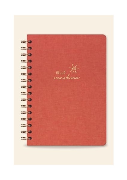 A5 Spiralli Sert Kapak Çizgili Tarihsiz Not Defteri modelleri