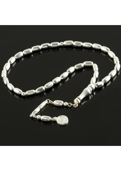 Çizgili Metal Tesbih 0,6 mm