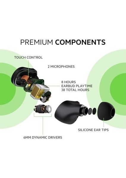 Play Kulak Içi Kulaklık, Siyah fiyatları