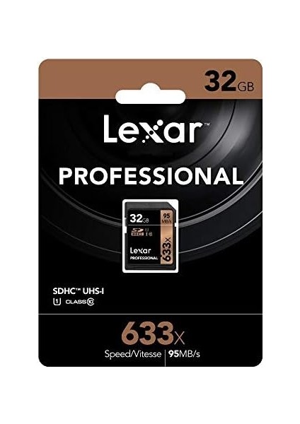32GB 633X Professional Sdhc Uhs-1 ( 10) U1 fiyatları