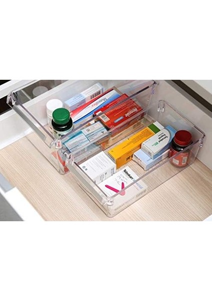 Düzenleyici Raf, Şeffaf, 205X280X50 mm modelleri