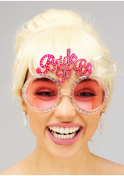 Bride To Be Bekarlığa Veda Partisi Gözlüğü Pembe Renk (5067)