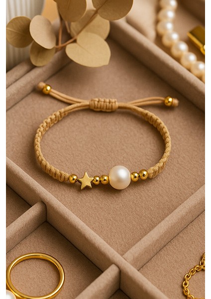 Incili Makrome Bileklik indirimleri