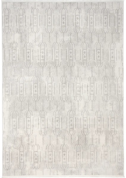 Cuneo Modern Krem Polyester Makine Halısı