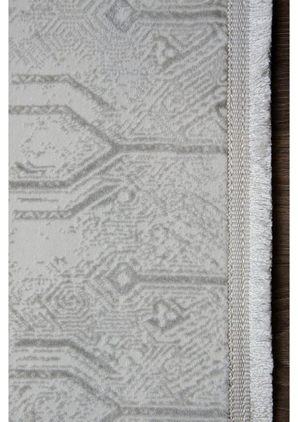 Cuneo Modern Krem Polyester Makine Halısı modelleri