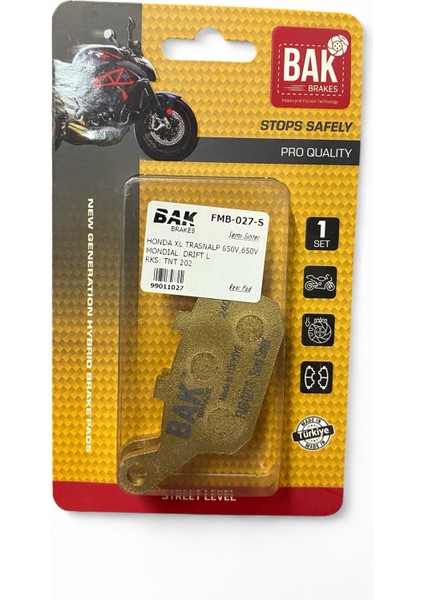 Rks RZ250S Zontes ZT250T-E 250TE Yarı Sinterli (Yarı Metalik) Arka Fren Balatası