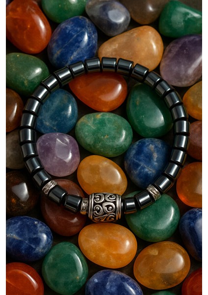 Doğal Taş Gorunumlu Erkek Bileklik fiyatları