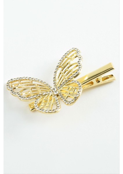 Kelebek Taşlı Pens Toka