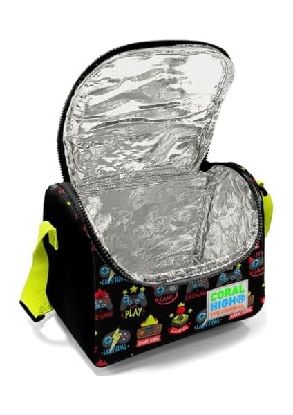 Siyah Sarı Game Over Erkek Çocuk Beslenme Çantası - Thermo Yalıtımlı fiyatları