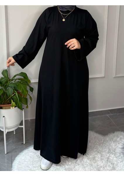 Butik Oyhso Kumaş Abaya Kol Büyük Beden Uyumlu Günlük Elbise fırsatları