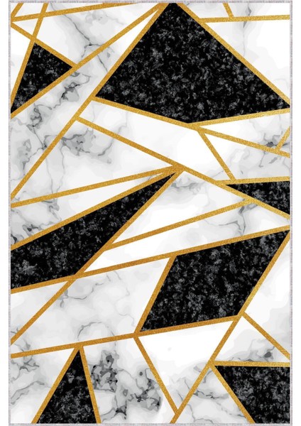 Kaymaz Taban Metre Işi Rulo Yolluk Asimetrik Siyah AR346 modelleri