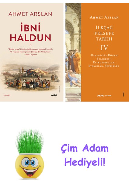 Ahmet Arslan 2 Kitap Seti + Çim Adam Hediye