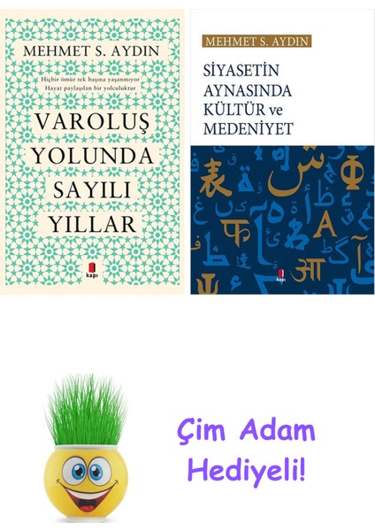 Mehmet S. Aydın 2 Kitap Seti + Çim Adam Hediye