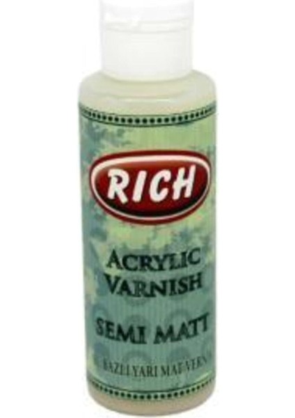 Subazlı Yarımat Vernik 120 cc