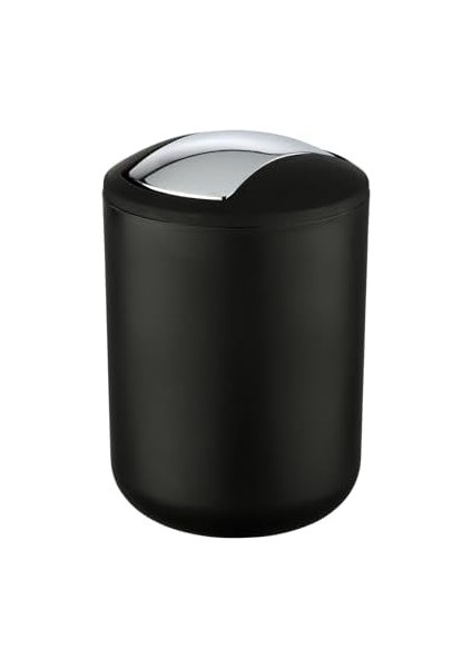 Salıncaklı Kapaklı Çöp Kovası Brezilya S Siyah 2 Kırılmaz Siyah modelleri