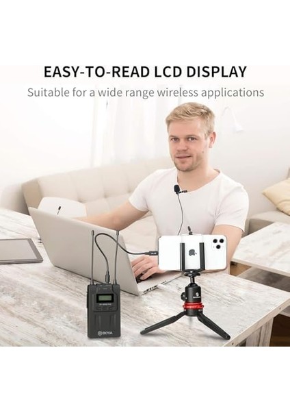 By-Wm8 Pro-K2 Uhf Çift Kanallı Kablosuz Mikrofon Sistemi fiyatları