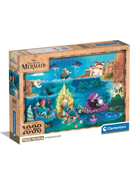 39783 The Mermaid – 1000 Parça – Yetişkinler Için Yapboz, &apos;da Üretilmiştir, Çok Renkli