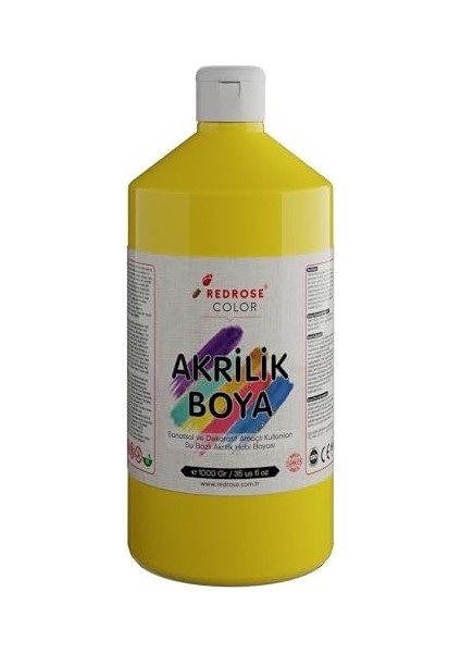 Rose Sarı Akrilik 1000 gr fiyatları