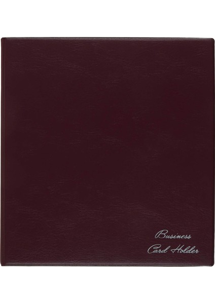 234 8 Sıra 12 Yapraklı 192 Kartlıklı Kartvizitlik Mekanizmalı Siyah/lacivert/bordo