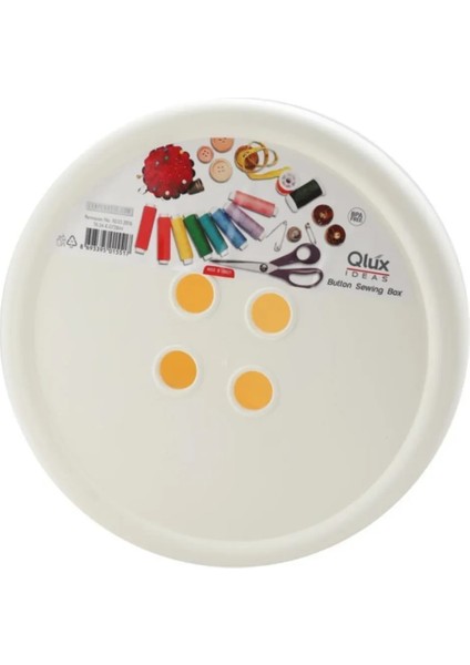 Düğme Dikiş Kutusu Saklama Kabı ROYALEKS-L551