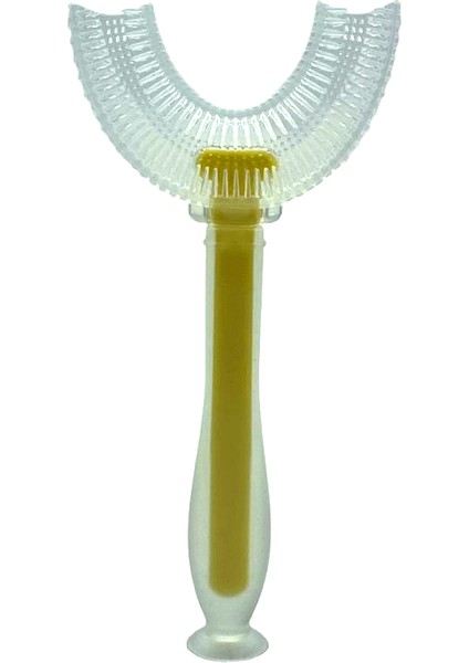 Büyük Boy Ince Silikon Saplı Akıllı Diş Fırçası (5067)