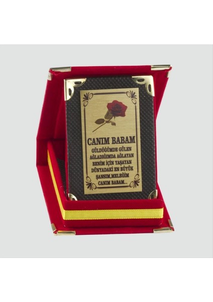 Canım Babam Plaketi