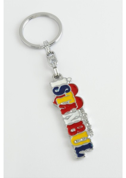 Istanbul Yazılı Metal Anahtarlık