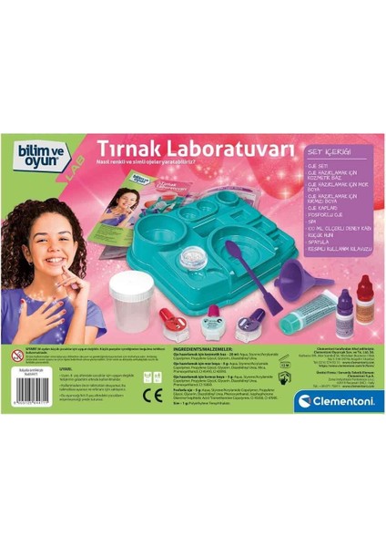 64471 Bilim ve Oyun - Tırnak Laboratuvarı +8 Yaş