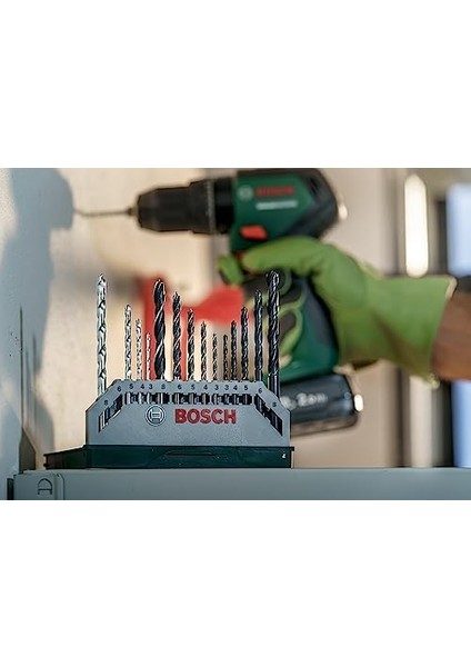 And X/ Mini 15 Parça Matkap Ucu Seti, Yeşil fiyatları