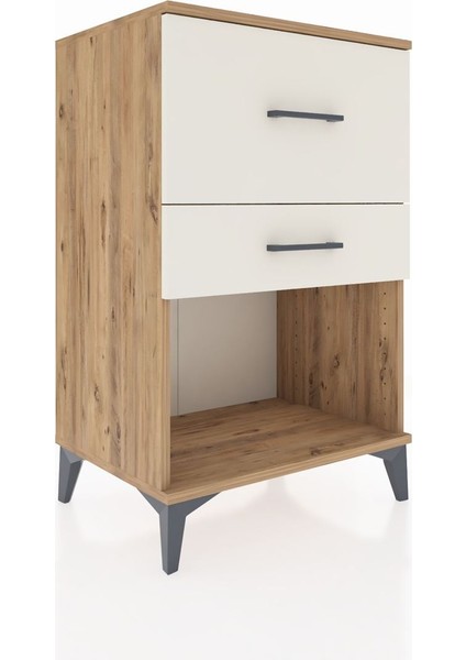 Hyperion Komodin 2 Çekmeceli 60X44X96 Çam-Aytaşı fiyatları