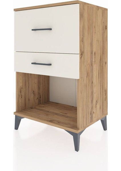 Hyperion Komodin 2 Çekmeceli 60X44X96 Çam-Aytaşı modelleri