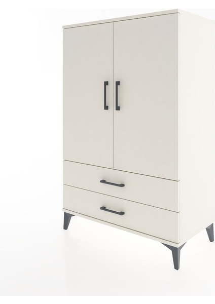 Hyperion Dolap Tek Raflı 2 Çekmeceli Tek Askılı 88X44X134 Aytaşı-Aytaşı modelleri