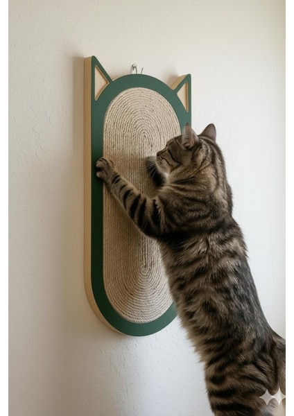 Duvara Monte Edilebilir Kedi Tırmalama Tahtası