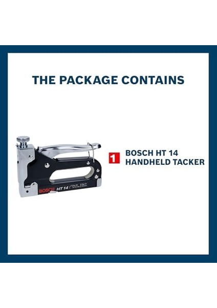 Professional Accessories 603038001 El Zımbası Ht 14 (Ahşap, Zımba Tipi 41), Siyah, 1 Adet fiyatları