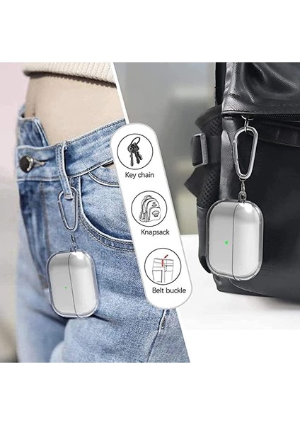 Buds 3 Lite ile Uyumlu Şeffaf Silikon Kılıf Tam Koruma Kancalı Anahtarlık Buds 3 Lite ile Uyumlu Şeffaf Silikon Kılıf modelleri