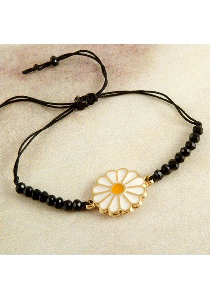 Papatya Kristal Bileklik