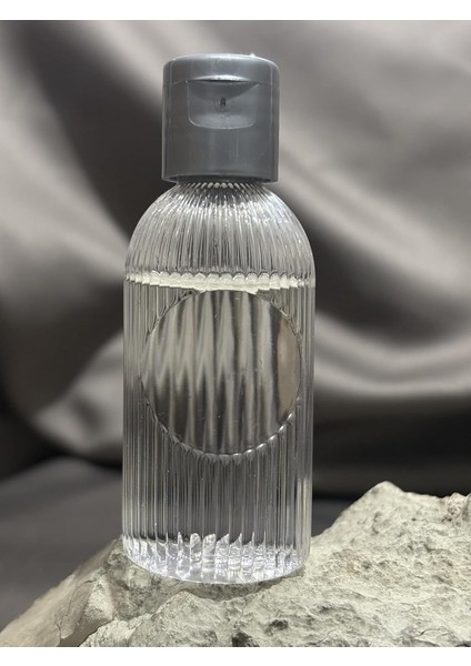 Adet 50 ml Boş Plastik Şişe Gri Kapak