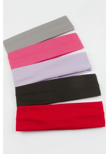 Renkli Saç Bandı 6 cm