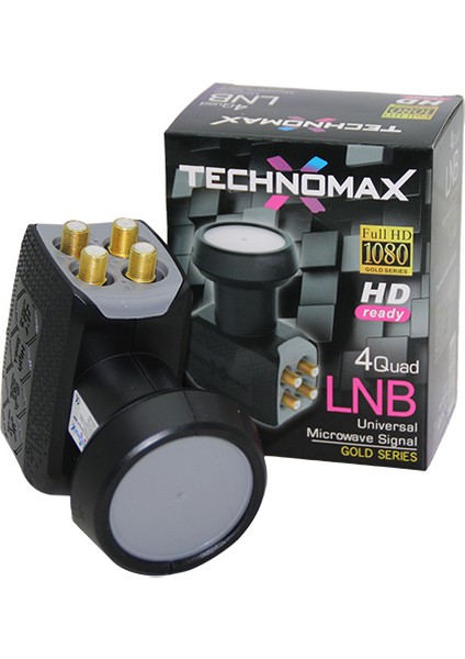 4lü Uydu Lnb Gold Serıes Hd Ready TM-4044G (4172)