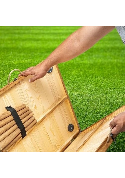 Katlanır Kamp, Piknik ve Bahçe Masası 50X50 cm - Ceviz Renk fiyatları