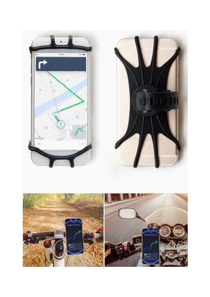 Motorsiklet Atv Bisiklet Gidon Esnek Telefon Tutucu Akrobat Ahtapot Model fiyatları