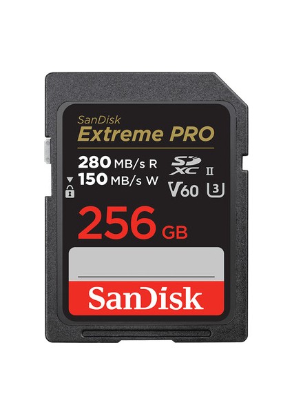 Sandisk Extreme Pro 256GB V60 Sd Cards