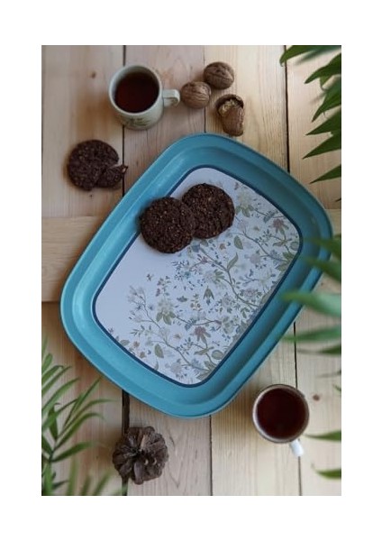 Desenli Oval Tepsi 24X31 cm ( ) fiyatları